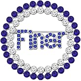 Sorority Gift Finer Zircon Brooch Pin Greek Sorority Jewelry Gift