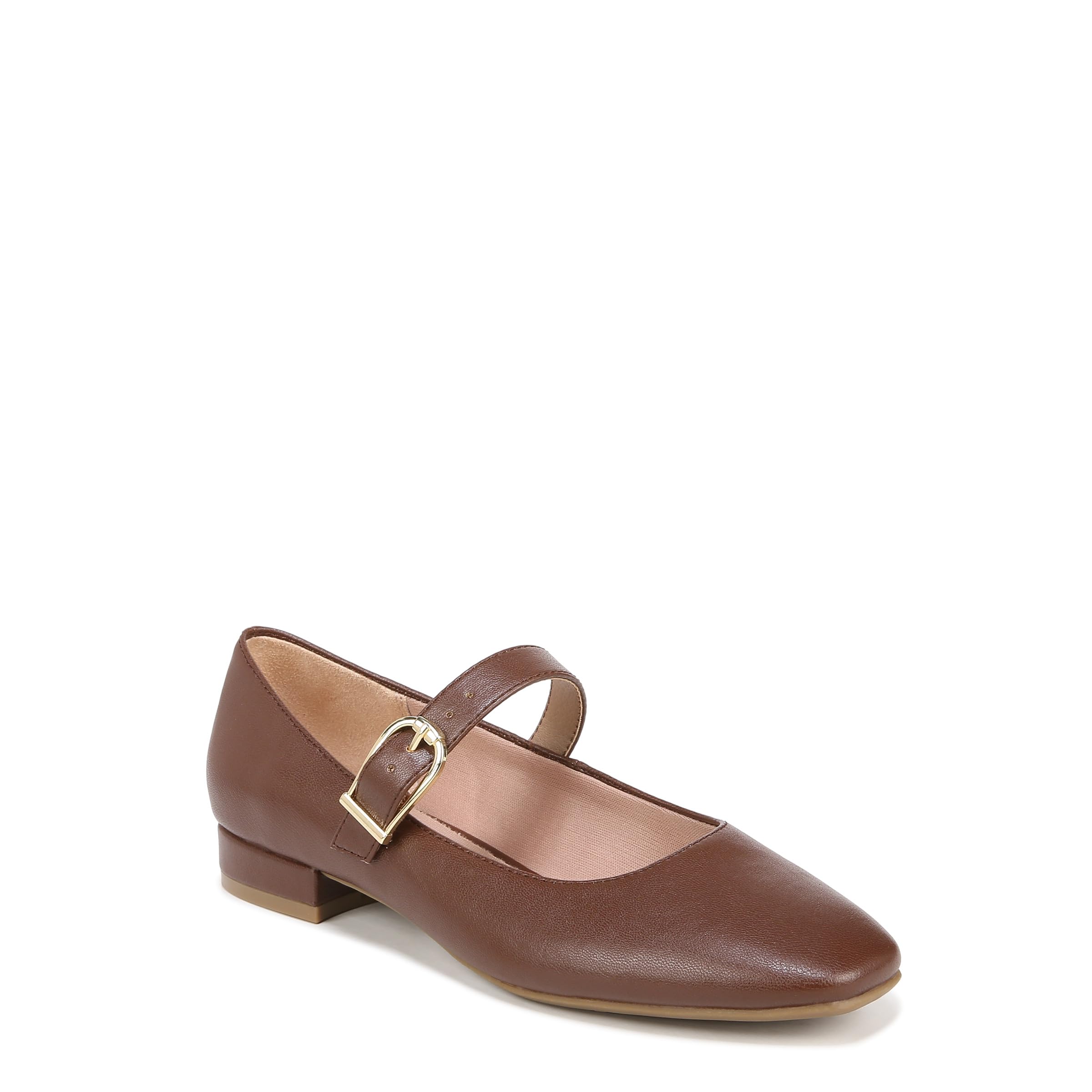 LifeStride Womens Cameo MJ Mary Jane Flats Tark Tan 6 W