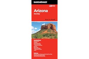 Rand McNally Easy to Read Folded Map: Arizona State Map