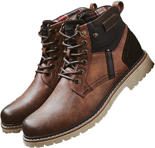 Men Boots Man Autumn Botas Brand Laceup Comfy Fashion Shoes Men 2020