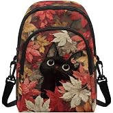 Yaosyuorus Small Crossbody Bags for Men Women, Lightweight Casual Shoulder Bag Chest Bag Fashion with Adjustable Strap