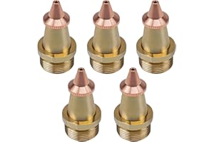 WTTTOOLS Laser Welding Nozzle 5 Pcs Laser Welder Nozzle Tip Kit Copper Nozzles M16 H35 Cutting Nozzles for Portable Laser Wel