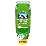 Dawn Antibacterial 50% less scrubbing Apple Blossom