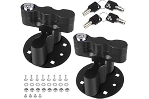 AOTOPARTS RX-LOX-PM Pack Mount Lock 2 Pack with 4 Same Keys Compatible with Rotopax Mounting Kit Gasoline Pack Water Pack and Fuelpax Standard Pack