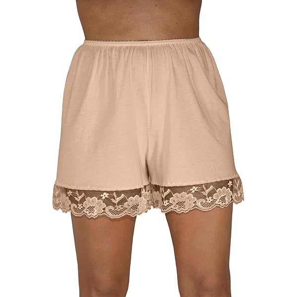 パンツ muguet frill lace short pants GYS Culotte Slips for Women Lace Pettipants Bloomer Half