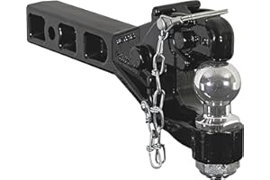 Ultra-Tow Dual-Purpose Pintle Hitch - 5-Ton Capacity, 2 5/16in. Ball