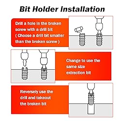 UYECOVE 14PCS Stripped Screw Extractor