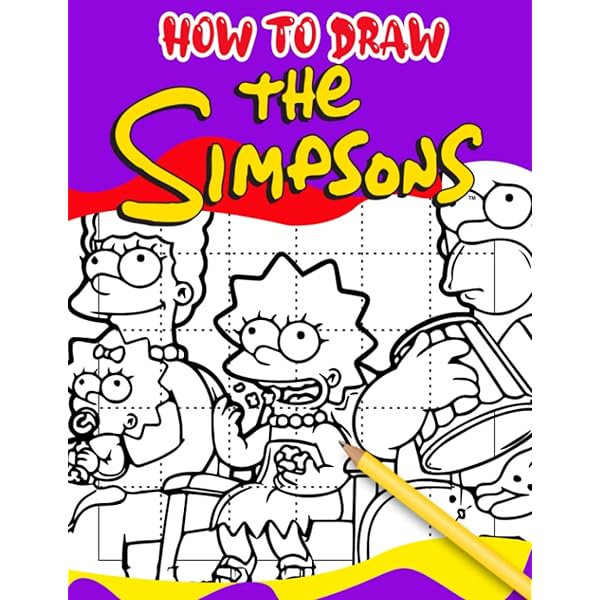 How To Draw The Simpssns 50 Easy And Simple Illustration Pages Of Adorable Cartoon Characters To Draw Gifts For Kids And Children To Learn And Draw Corona Emilio Corona Amazon Com Books