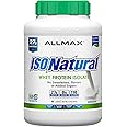 ALLMAX ISONATURAL Whey Protein Isolate, Unflavored - 5 lb - 27 Grams of Protein Per Scoop - Zero Fat & Sugar - 99% Lactose Free - with Prebiotics - No Artificial Flavors - Approx. 78 Servings