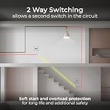 BG Electrical Evolve Double Wall Dimmer Switch 2 Way Matt Grey 200W view 8