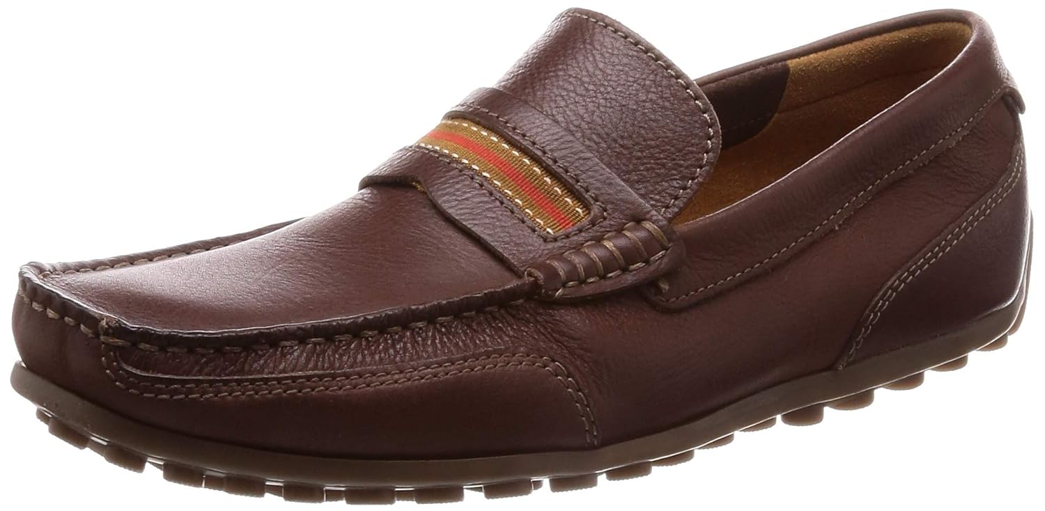 Buy Clarks Men's Leather Loafers at Amazon.in
