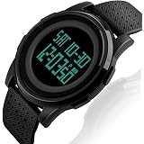 Orologio Digitale Da Uomo Cronografo Sportivo Cronografo Orologio Da Polso Imper - 3