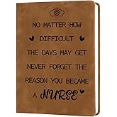 DTUIEUI Nurses Week Gifts Appreciation Thank You Christmas Stocking Stuffers Valentines International Womens Day Halloween New Year Thanksgiving Easter Presents Special Notebook Idea for Nurse Vet