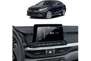 LANTU Car Screen Protector for 2019 2020 2021 2022 Kia Forte& 2023 2023 2024 Kia Forte LX/LXS Accessories Navigation Touchscreen Protector Film Tempered Glass HD Clear Anti-Glare 8''