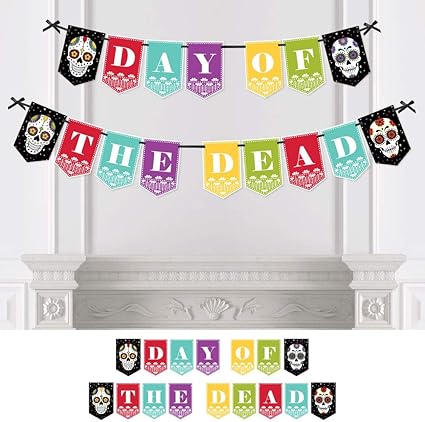 Amazon Com Big Dot Of Happiness Day Of The Dead Halloween Sugar