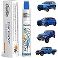 FIXEZPRO Hydro Blue/Laser Blue Pearl(PBJ/MBJ) Touch Up Paint for Jeep, Car Paint Scratch Repair Remover Pen Color Exact Match, Quick and Easy Fix Automotive Chips and Nicks Scuff