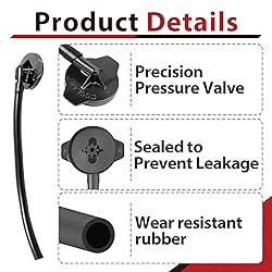 2-Pack 16405-0P100 Coolant Overflow Reservoir Cap