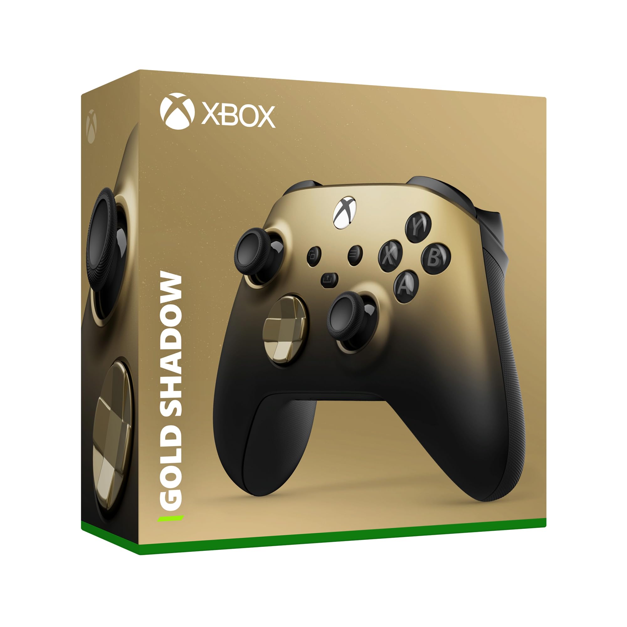 Xbox Special Edition Wireless Gaming Controller – Gold Shadow – Xbox Series X|S, Xbox One, Windows PC, Android, and iOS