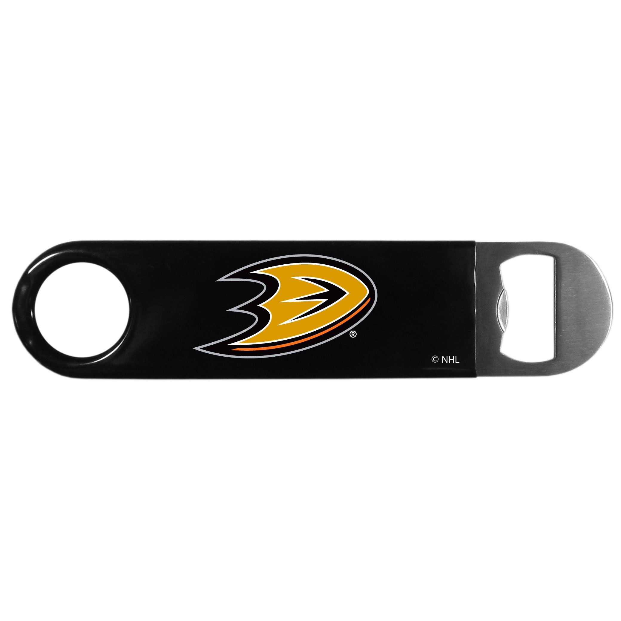 Siskiyou NHL Sports Fan Shop Anaheim Ducks Long Neck Bottle Opener One Size Black