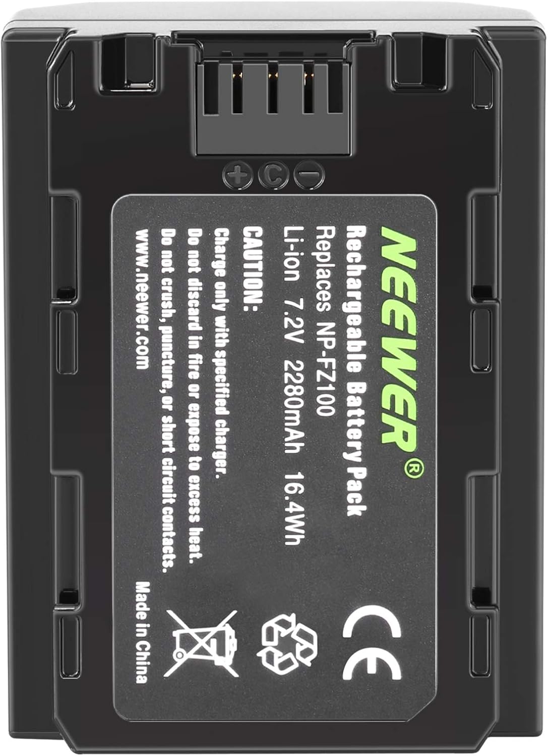 Neewer Replacement Battery for Sony NP-FZ100 - Image 4
