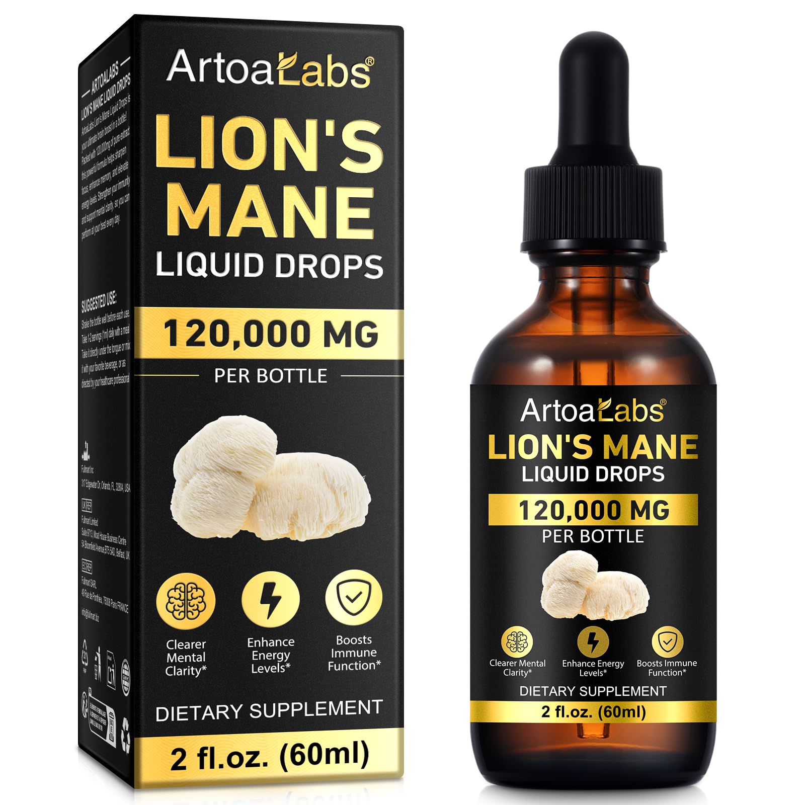 Lion's Mane Liquid Drops