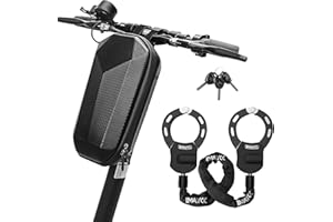 IMAYCC Scooter Chain Lock, Bike Lock, Electric Scooter Accessories, Security Anti-Theft Bike Lock, Chain Lock for Electric Scooter, Motorcycle, Bicycle