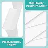 Trimming Shop 50mm Wide Elastic Band White 5 Metres Polyester Rubber view 3