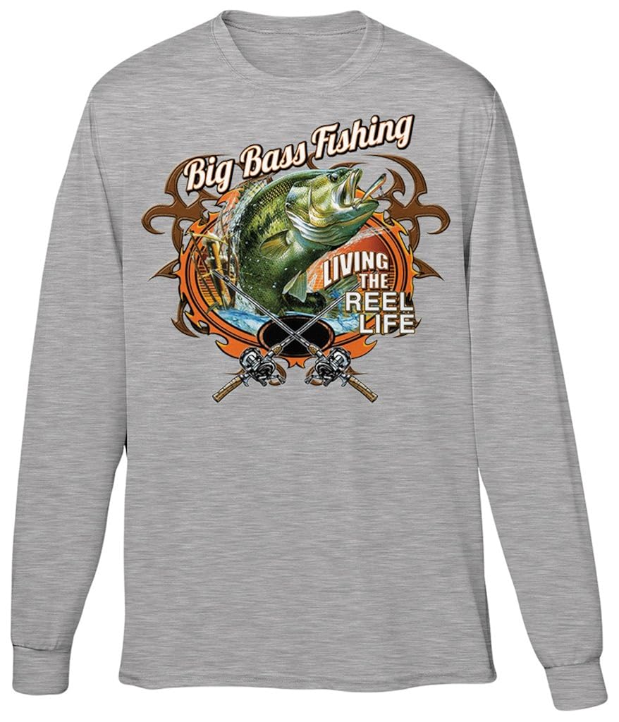 S T Shirt Big Bass Fishing 4847 | Kitilan