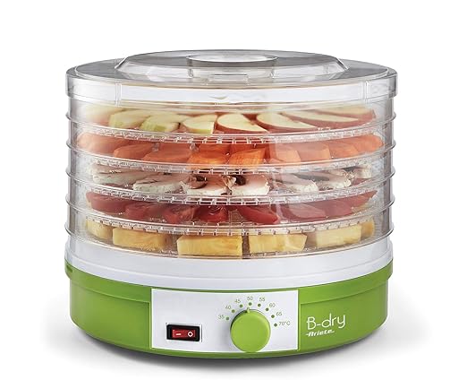 Ariete B-Dry Deshidratadora, libre BPA, 5 cestas, color blanco ...