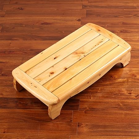 Qtpl Lit En Bois Massif Tabouret De Marche Pied Repose Pieds Tabouret De Salle De Bains