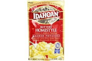 TLC 3 Pack Idahoan Mashed Potatoes Buttery Homestyle 4oz Bags