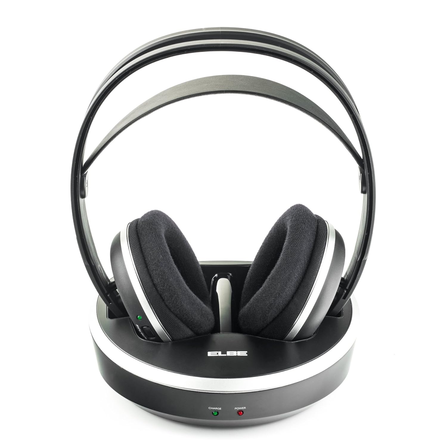 Elbe AU RF Auriculares de diadema con conexión por radiofrecuencia con base