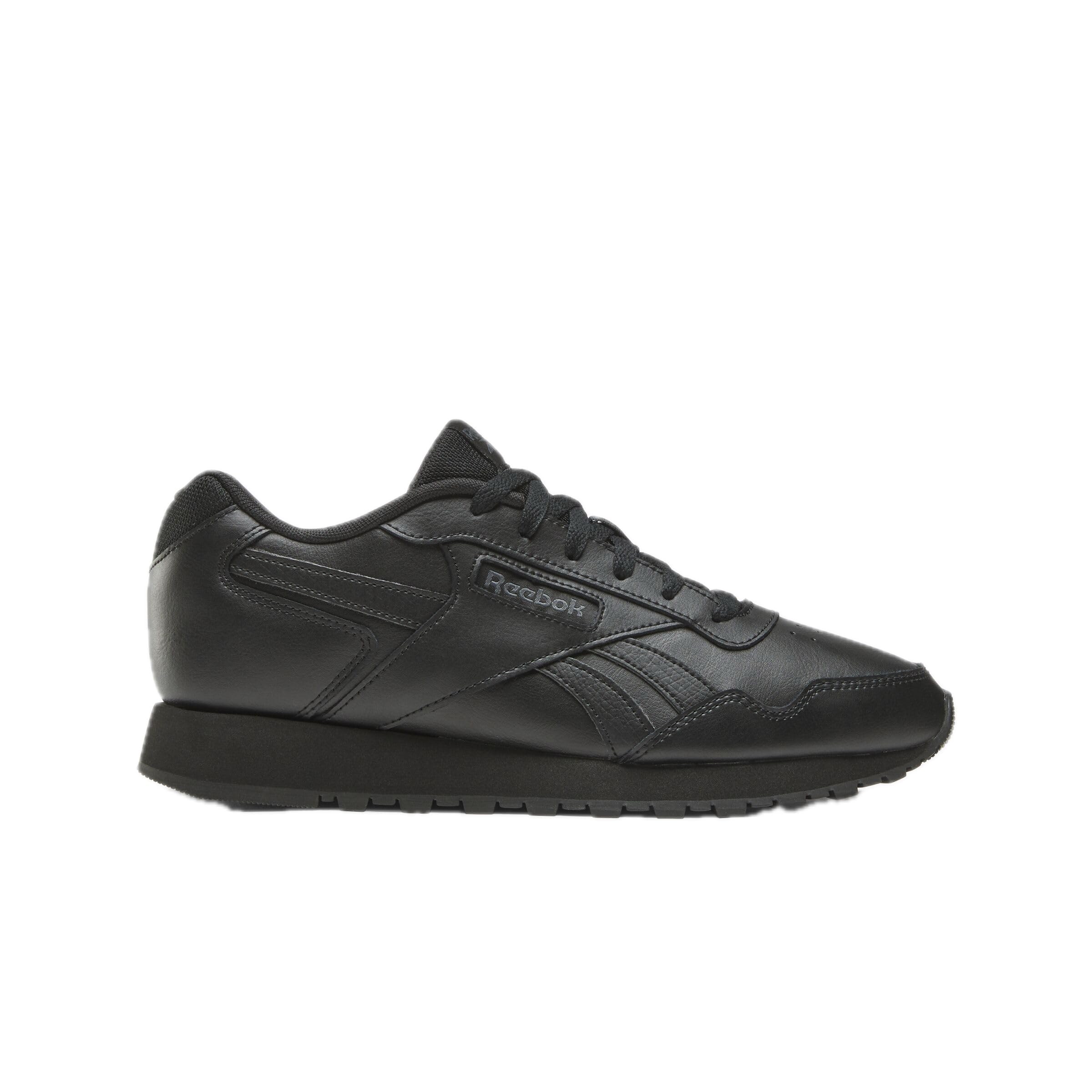 Reebok Unisex Glide Sneaker, Black/Pure Grey, 8 US