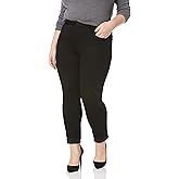 NYDJ Womens Plus Size Ponte Marilyn Straight Leg Pant