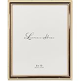 Lawrence Frames Classic Bead Frame, 8x10, Gold