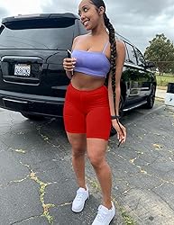 Mokoru Women's Biker Shorts High Waisted Sexy