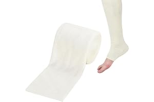 Elasticated Tubular Support Bandage Size D Stockinette Tubing 3" x 5.47 yd Reusable Elastic Bandage Sleeve for Tissue Support