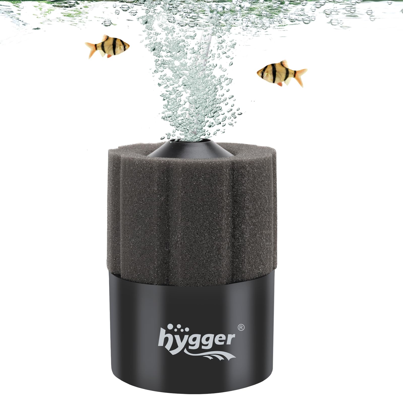 5 Gallon Sponge Filter For Aquariums - Perfect For Discus, Killifish, Betta Fry & Small Fish
