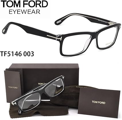Amazon Co Jp Tom Ford トムフォード メガネ 有名人多数愛用の ブランド Tf5146 003 56 スポーツ アウトドア
