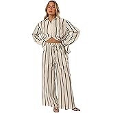 Petal & Pup Womens Silvia Pant Cream Stripe