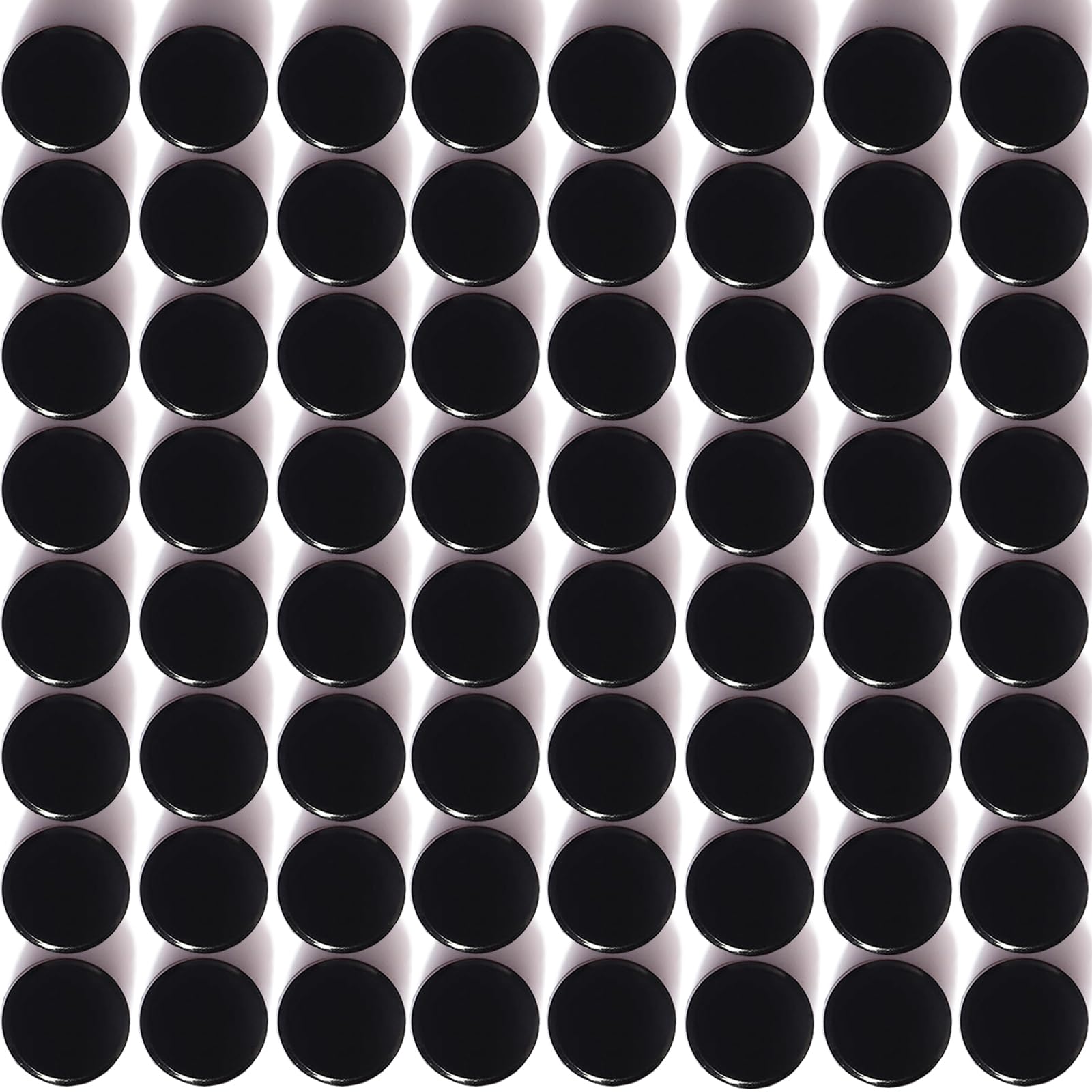 ZDZBLX Fridge Magnets, 80 PCS Strong Small Round Magnets, Heavy Duty Mini Magnets for Whiteboard, Notice Board, Office, Refrigerator, Crafts – Cute Tiny Magnet for Adult Classroom Home School (Black)