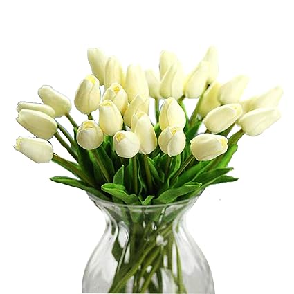 Flikool Mini Bouquets De Tulipe Artificielle Fleurs
