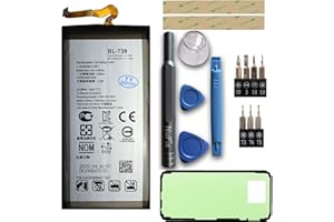NuFix Replacement Battery Compatible with LG G7 ThinQ BL-T39 3000mAh Battery Replacement G710AWM LMQ910UM (Complete Kit)