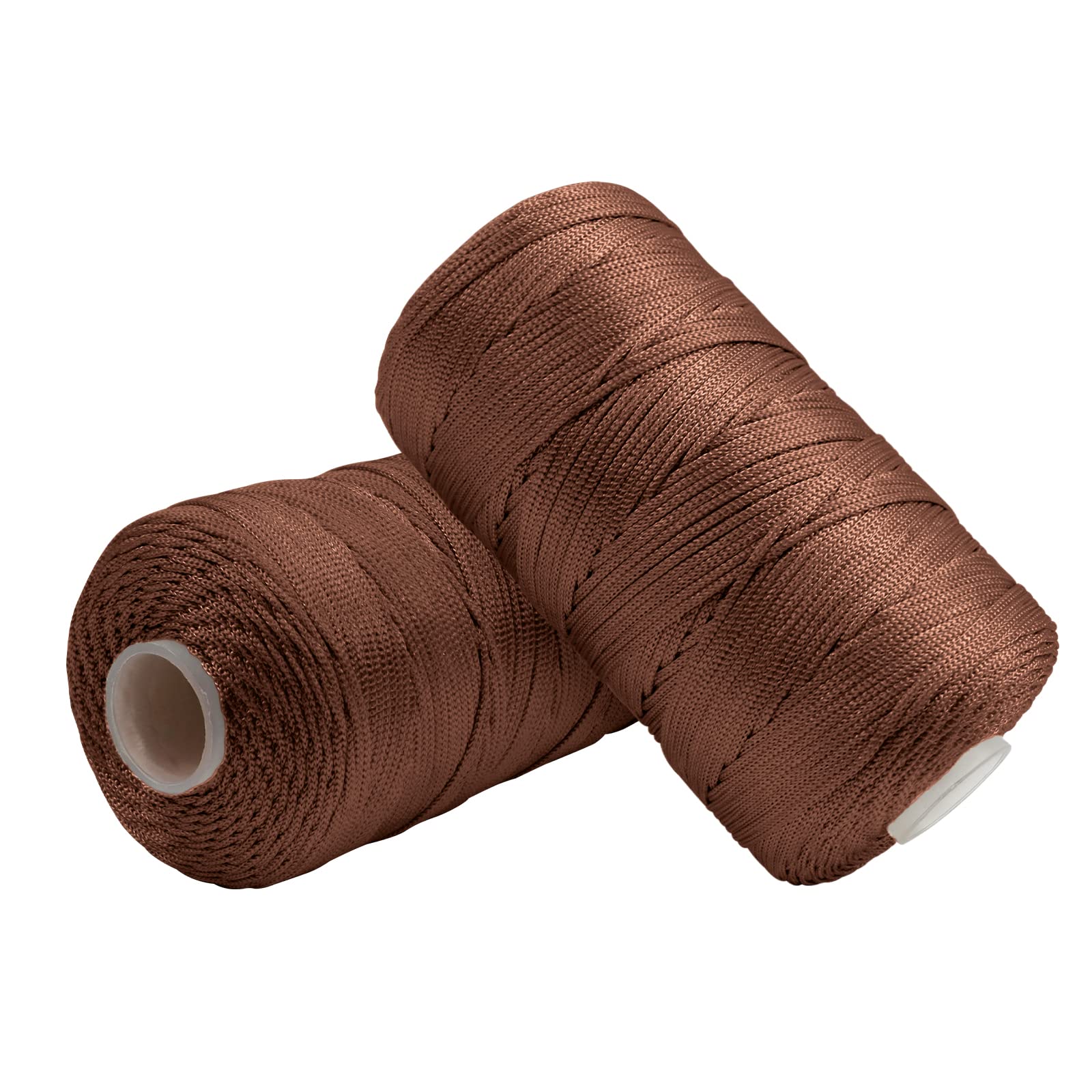 Uiopa Macrame Cord 1.5mm x 400m, Nylon Macrame Yarn for Crochet and Knitting, Camel Crochet Yarn for Wall Hangings, Dream Catchers, Jewelry Making, DIY Craft Project