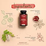 Vegavero Circulation Booster Venaflux Complex 120 Capsules Vegan view 2