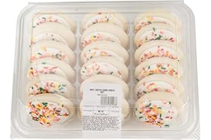 AMERICAN STNADART Ibake White Iced Frosted Sugar Cookies (18 ct.) AS