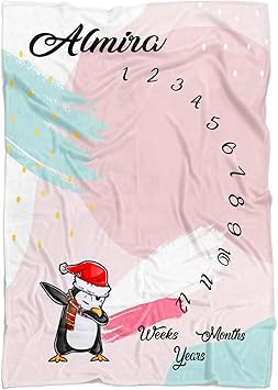 christmas baby blanket