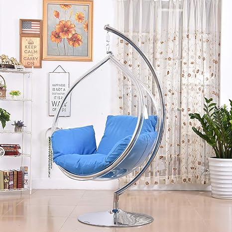 silla colgante transparente silla