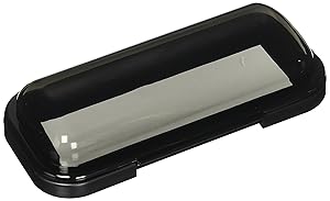 EnrockMarine EMCBK1 Universal in Dash Water Resistant Waterproof Tinted Radio Shield Receiver Cover (Black Base)
