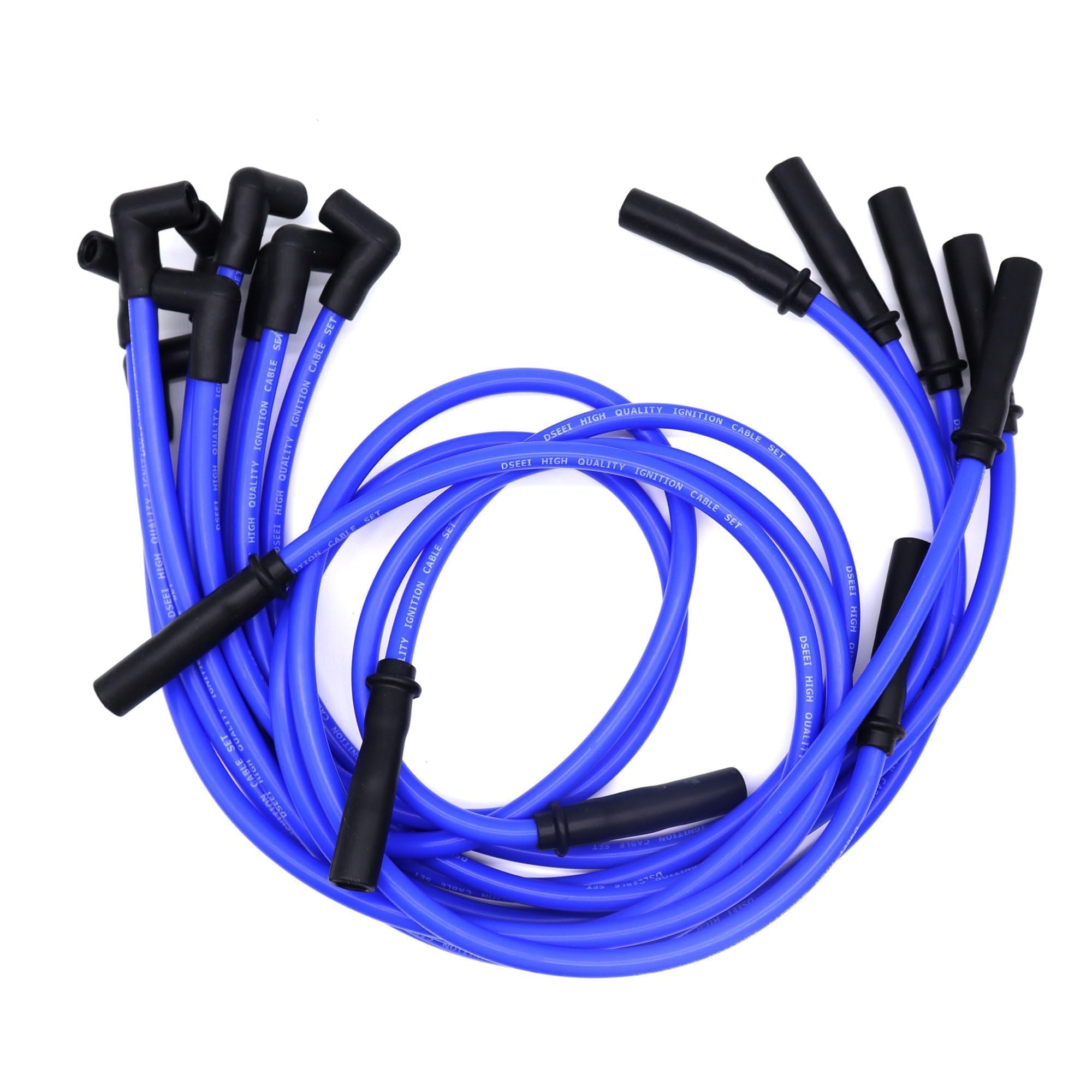 Photo 1 of .......Photo and description similar to the product......OXCANO 9 PCS Spark Plug Wires Set 10.5mm Electronic Ignition Cables Compatible with SBC BBC HEI 350 383 454 90 to Straight